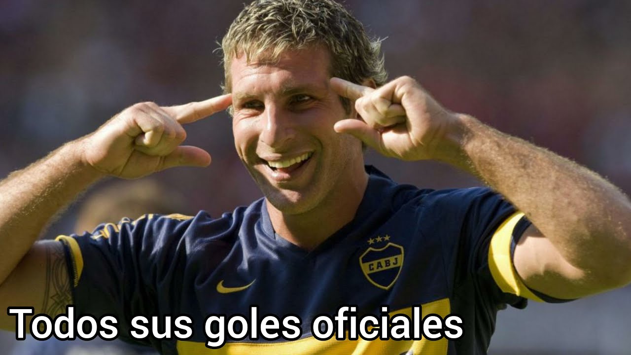 Todos los goles oficiales de Mart&iacute;n Palermo en Boca