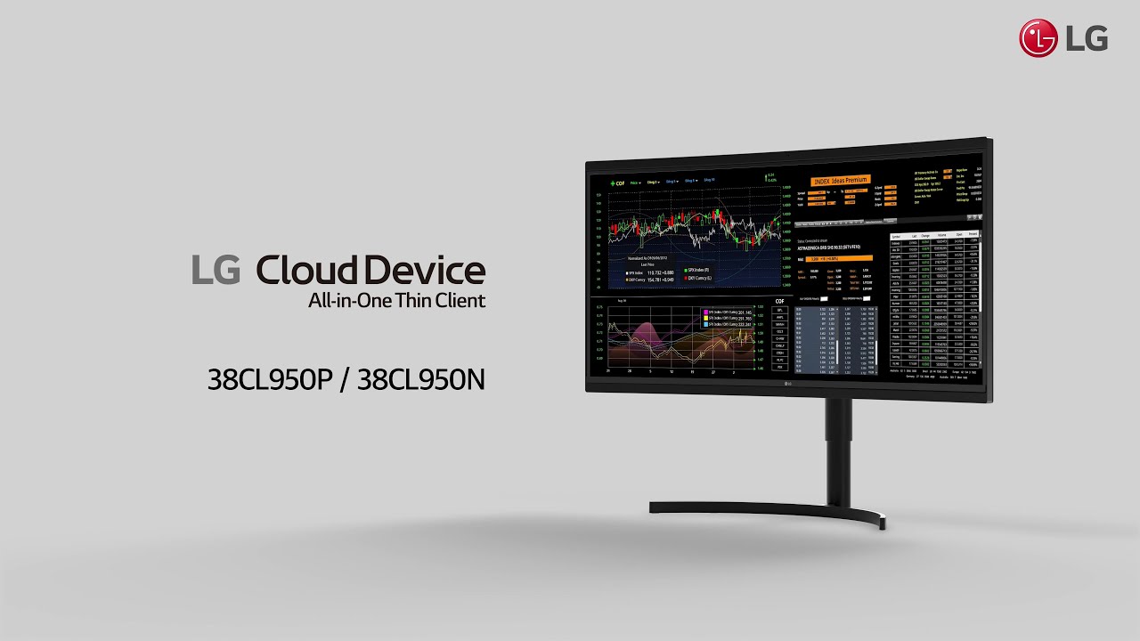 LG Cloud Device &ndash; 38CL950 UltraWide&trade; All-in-One Thin Client