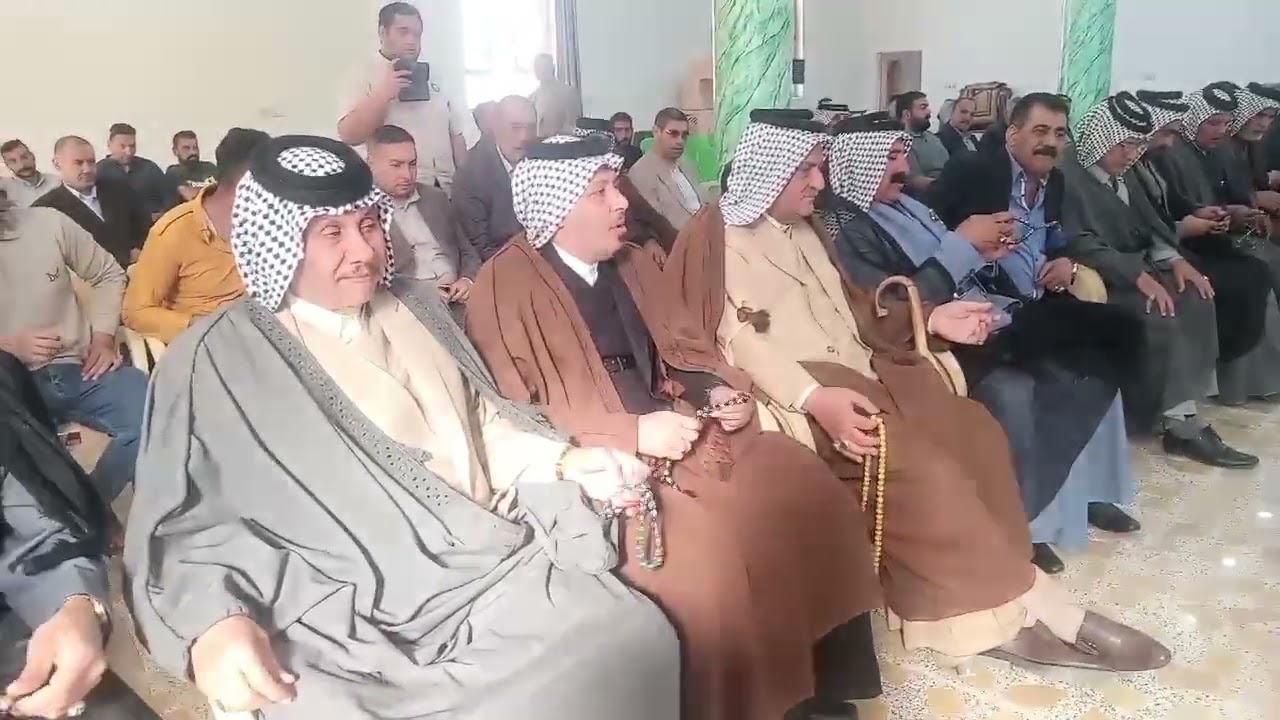 مشية عشيرة ال الشبانات الكرع على عشيرة بني تميم 
