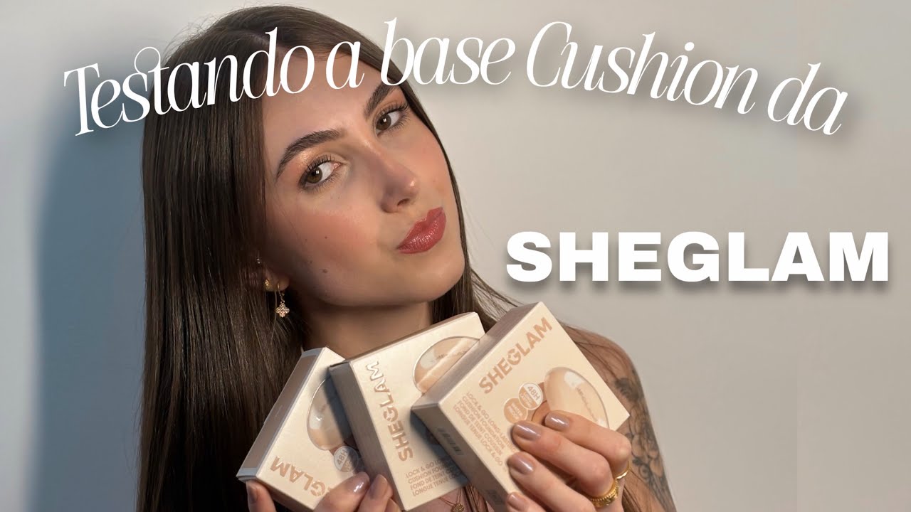 TESTANDO A BASE CUSHION DA SHEGLAM! (resenha sincera)