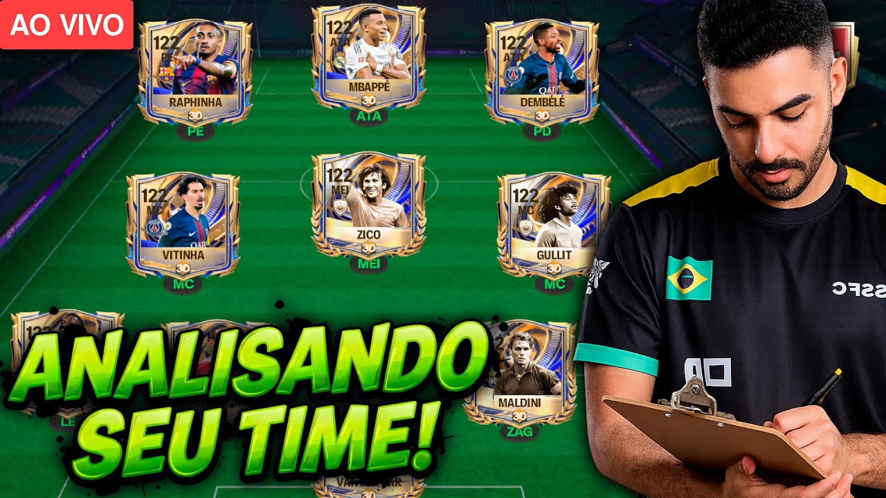 ANALISE e NOTA pro SEU TIME no FC MOBILE 🚨