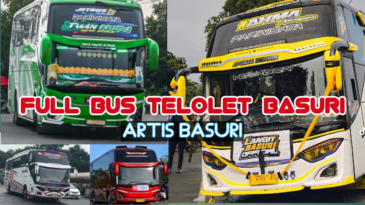 FULL BUS TELOLET BASURI - HUNTING BUS TRIP ANYER FULL BUS ARTIS
