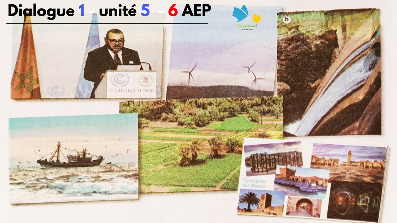 Dialogue 1 Unité 5 - Les défis de la vie contemporaine - mes apprentissages en français 6 AEP - 2021