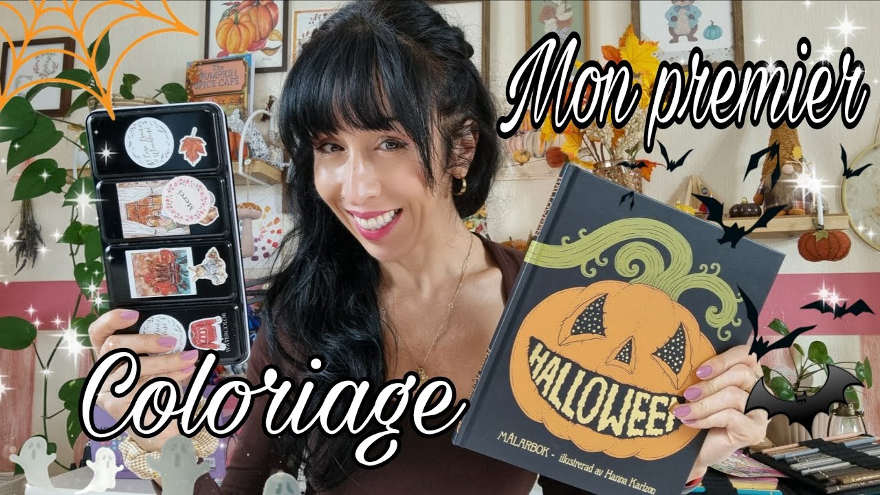 Coloriage Halloween Hanna karlzon 🍁🥧🍄