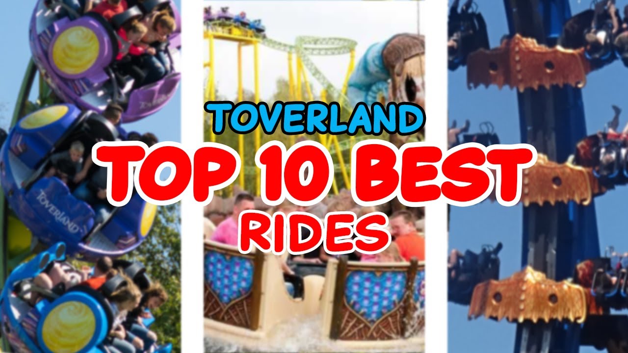 Top 10 rides at Toverland - Kronenberg, Netherlands | 2022