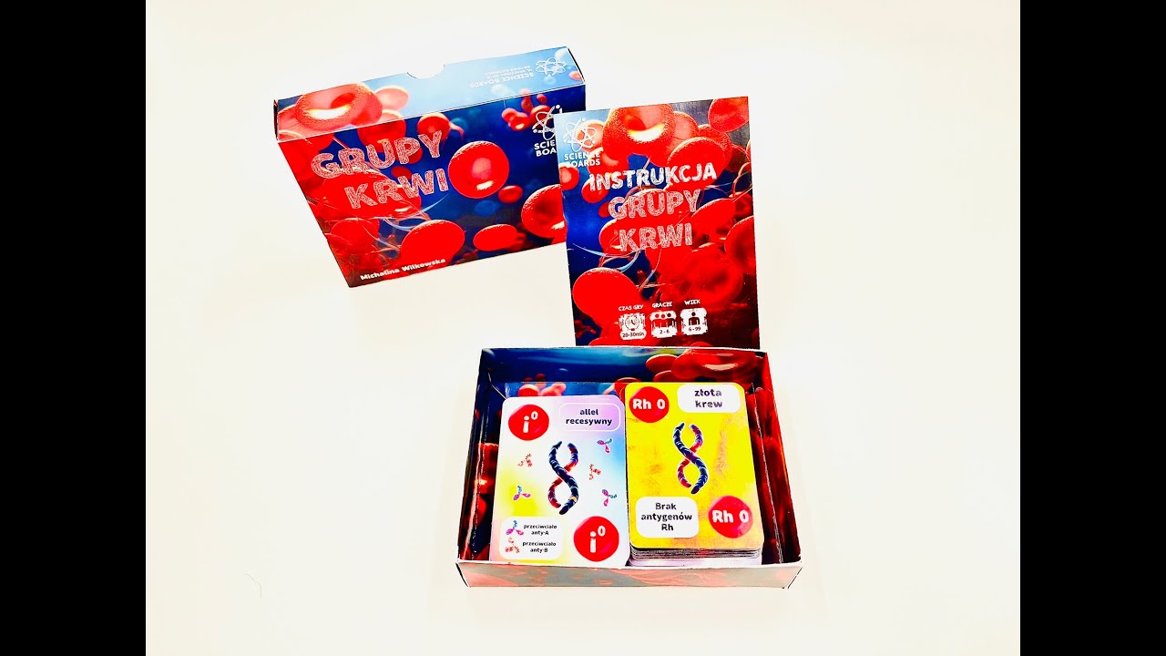 Grupy Krwi - zasady gry cz. I - Wydawnictwo Science Boards