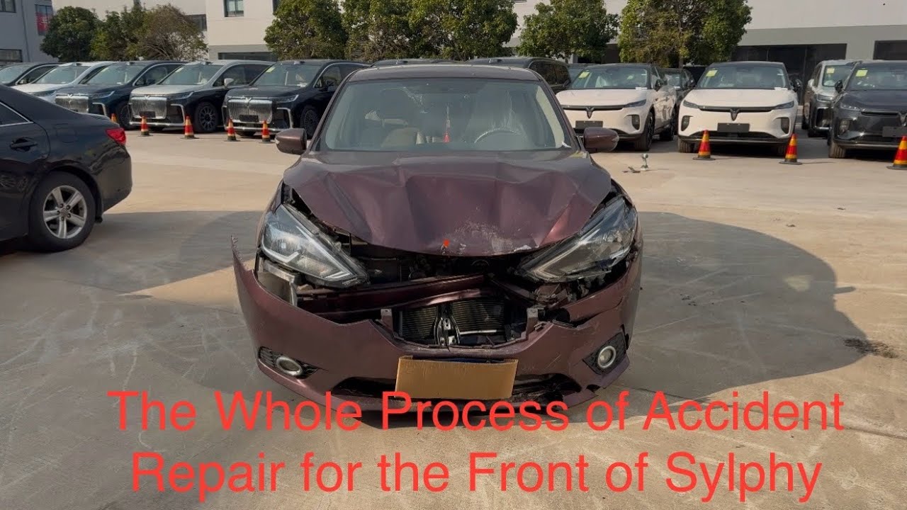 Nissan Sylphy Front-End Repair: Second Time in Two Months