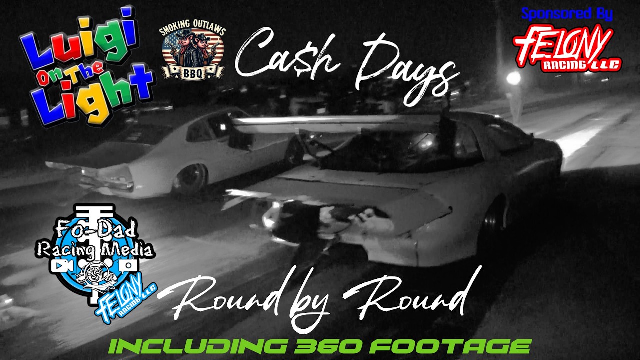 Luigi on the Light Smoking Outlaws BBQ Small Tire Street Cash Days Rd X Rd w 360 footage 
