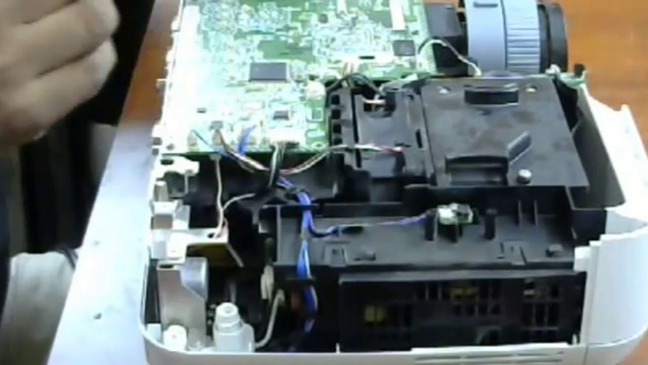 nec np210 projector, dots on display and how to solve dots on displayhow to change dlp part 1 contin