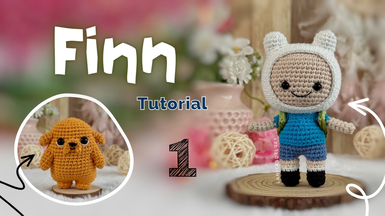 Teje conmigo a Finn de Hora de Aventura - Tutorial Amigurumi a crochet (Parte 1)