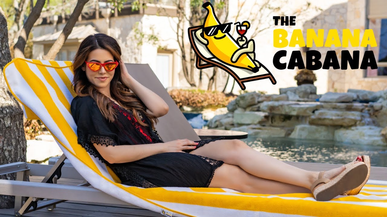 The Banana Cabana - The Best Pool Towel Ever