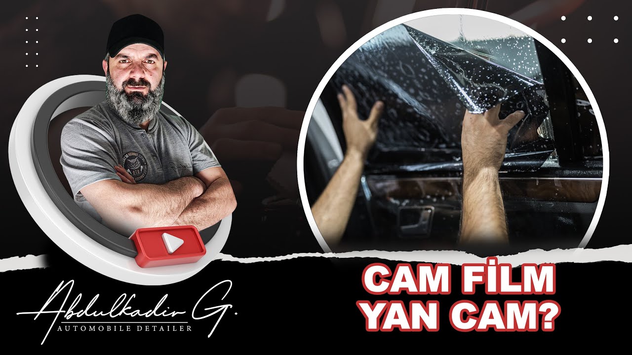 Camfilmi nasıl yapılır  - Duster yan arka Cam- Türkçe