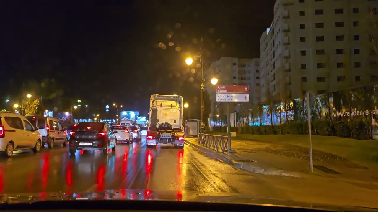 ليلة رمضانية مباركة، عدت إلى طنجة قادماً من مطار ابن بطوطة الدولي. سكون رمضاني للطنجاوي HH