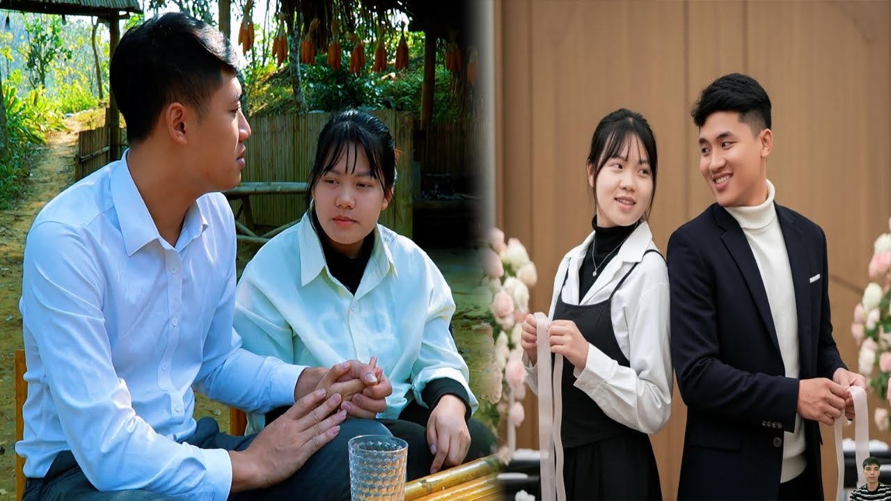 Алекс держит Ту На за руку посреди вечеринки. Белое платье заставляет всех присутствующих растаять!