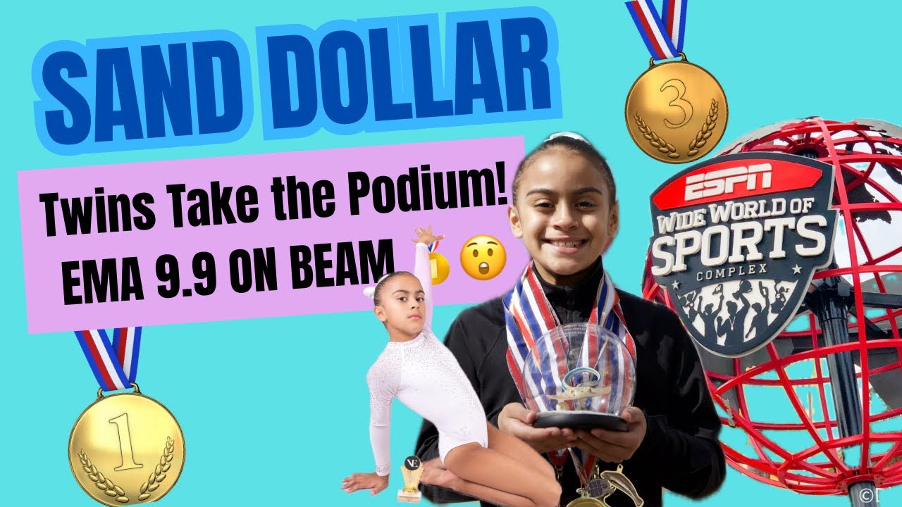 Sand Dollar Meet: Twins Podium = Ema's 9.9 Beam 😮❤️💪🏼