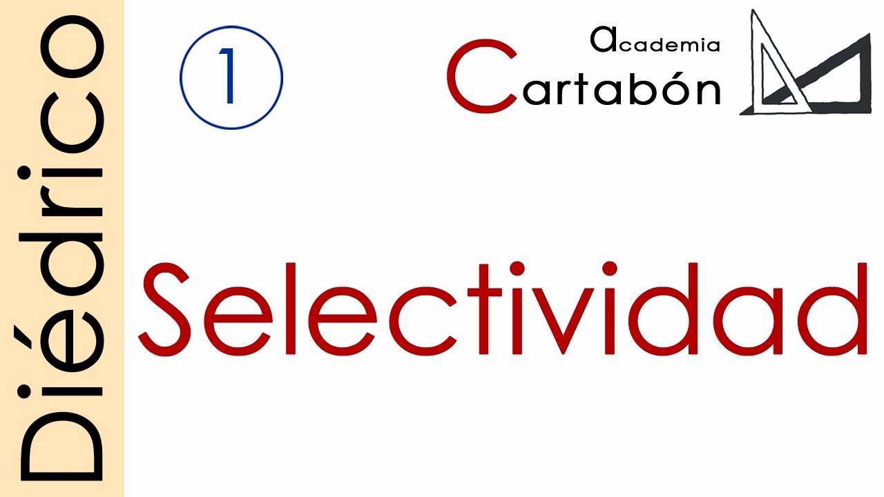 Diédrico ejercicios de Selectividad EvAU. Paso a paso