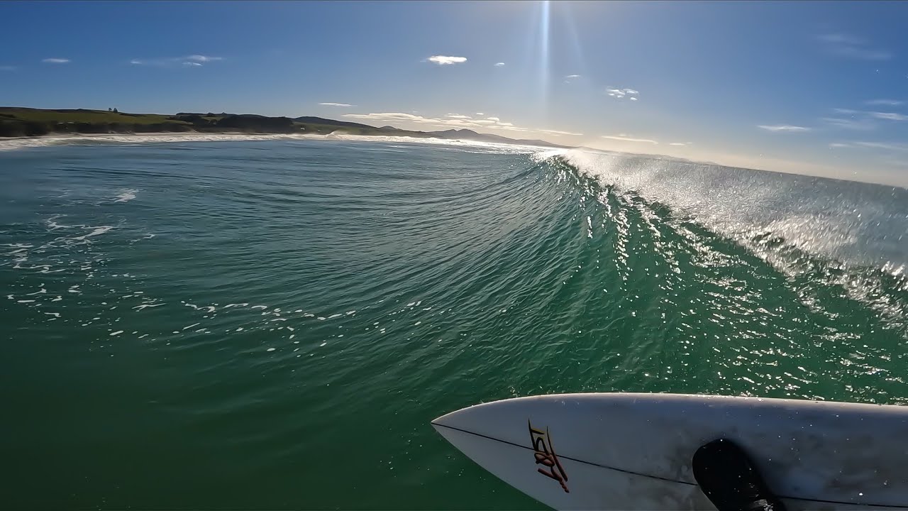 WE FOUND A POINTBREAK DOWN THE COAST | NEW ZEALAND | RAW POV