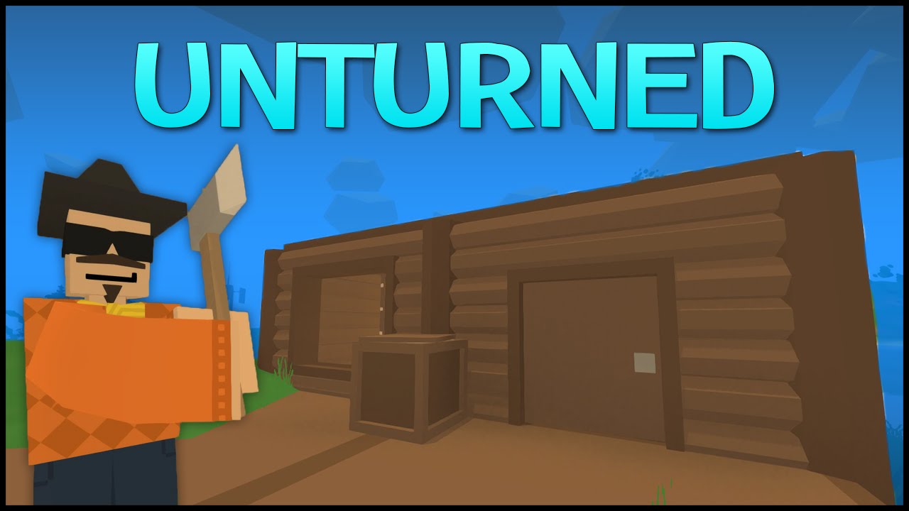 Unturned 3.0 Gameplay Part 5 - Base Building, Crafting & Drug Berries! (Unturned - Building a Base)