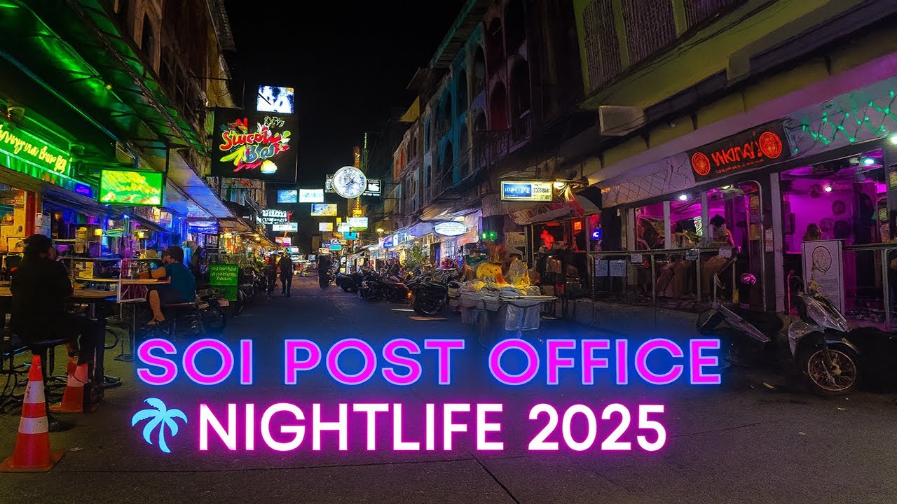 Pattaya Nightlife 2025 🌃 Soi 13/1 & Soi Post Office Street Walk