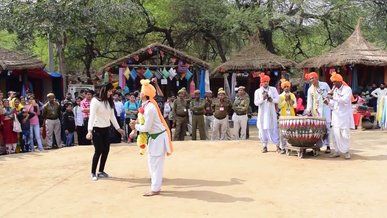 Kiss Day Special - Surajkund Mela 2018 - Rajasthani Folk Dance