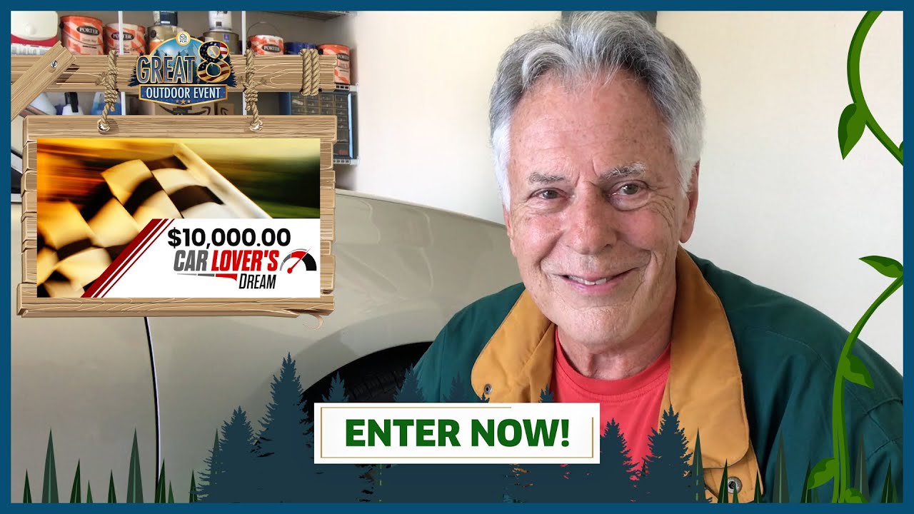 PCH: Great 8 Outdoor Event $10,000.00 Car Lovers Dream Sweepstakes!