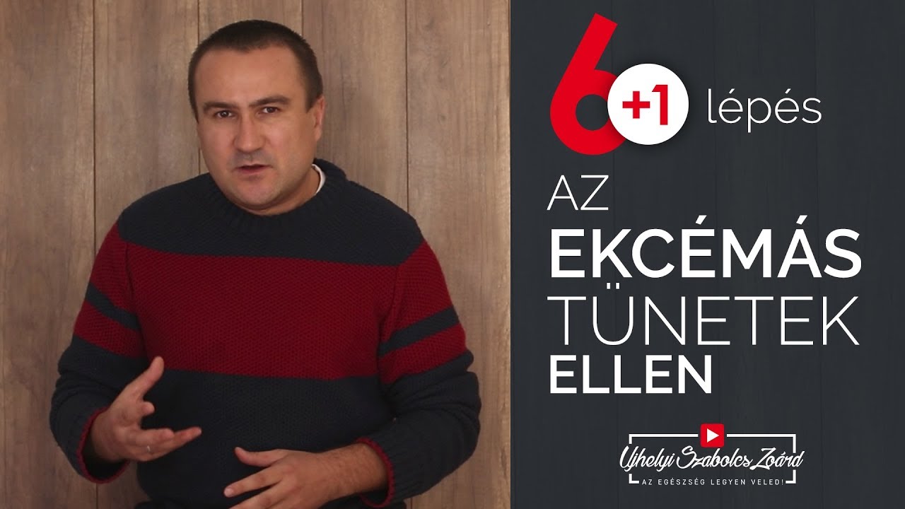 6 + 1 l&eacute;p&eacute;s az Ekc&eacute;ma t&uuml;neteinek cs&ouml;kkent&eacute;s&eacute;hez
