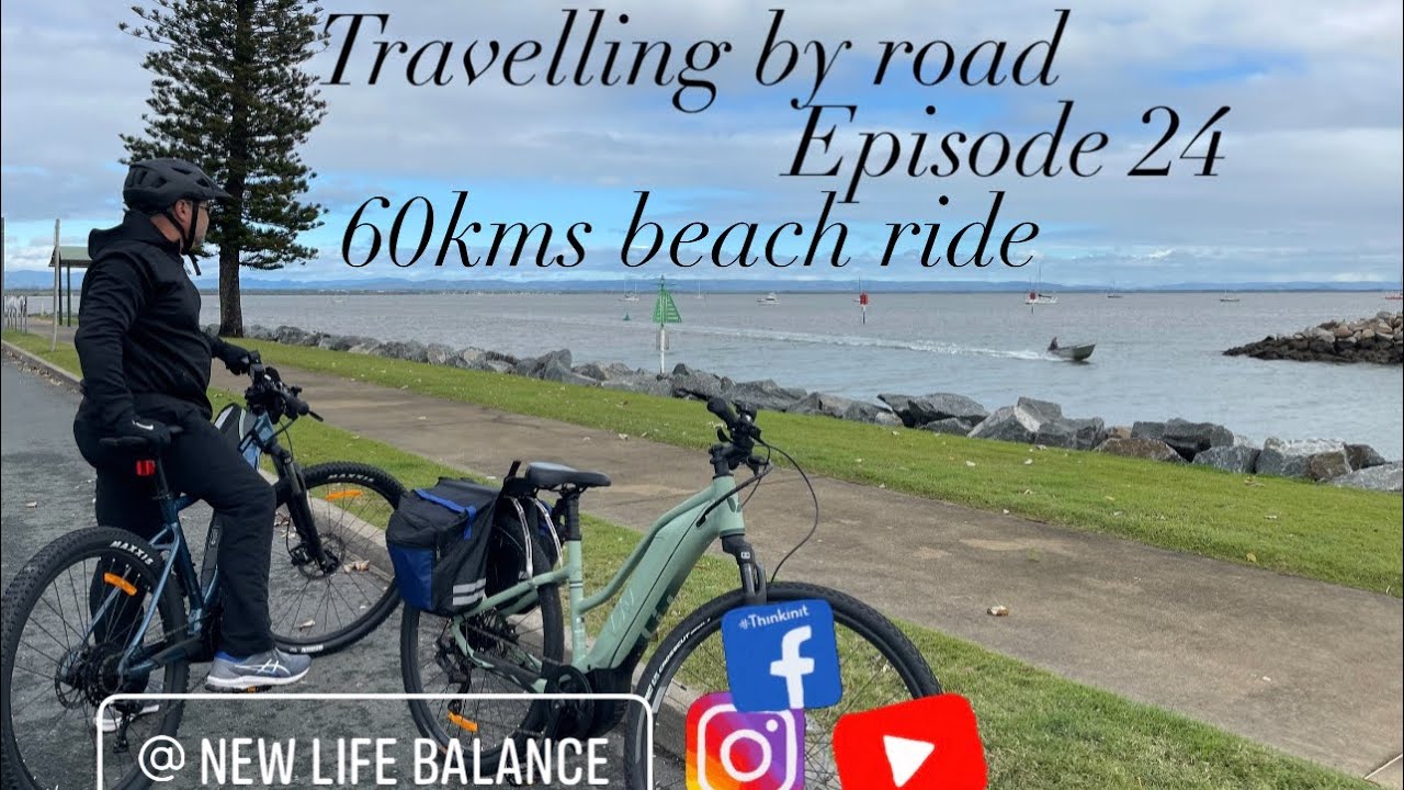 60kms around the Redcliffe Peninsula, Qld - Episode 24 enjoying the Ebikes again
