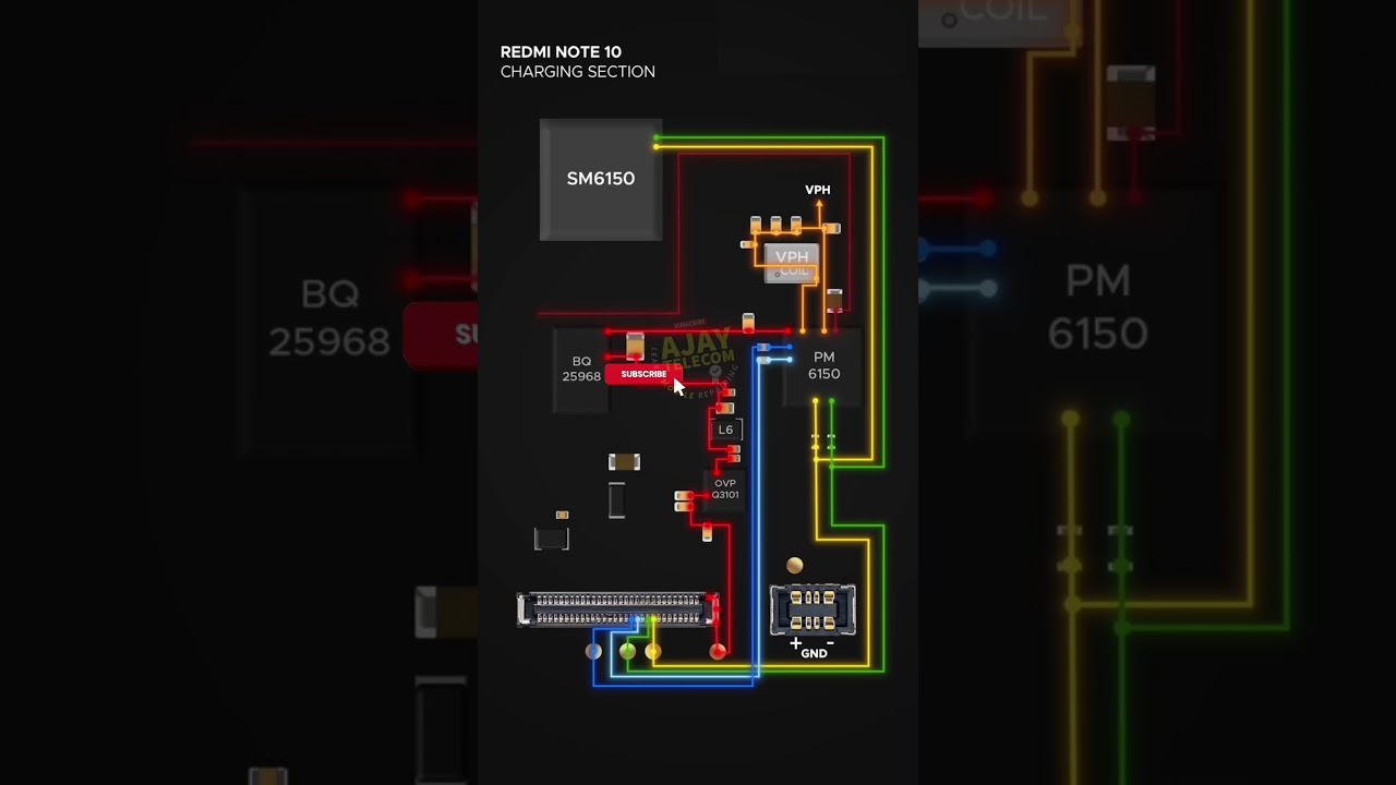 Redmi Note 10 Charging Section | Redmi Note 10 Charging Solution | @AjayTelecom