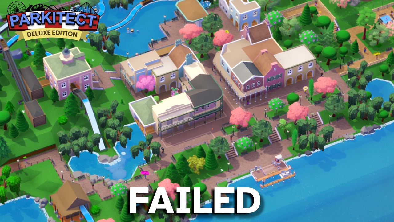 I Transformed A FAILED Theme Park Into My BEST Theme Park Ever! (Parkitect)