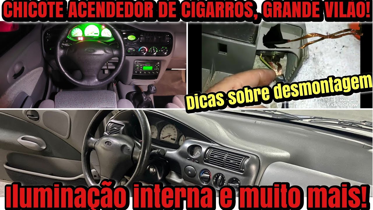+ um vilão que detona a caixa de fusíveis do Escort Zetec e outros. Dicas sobre desmontagem interna