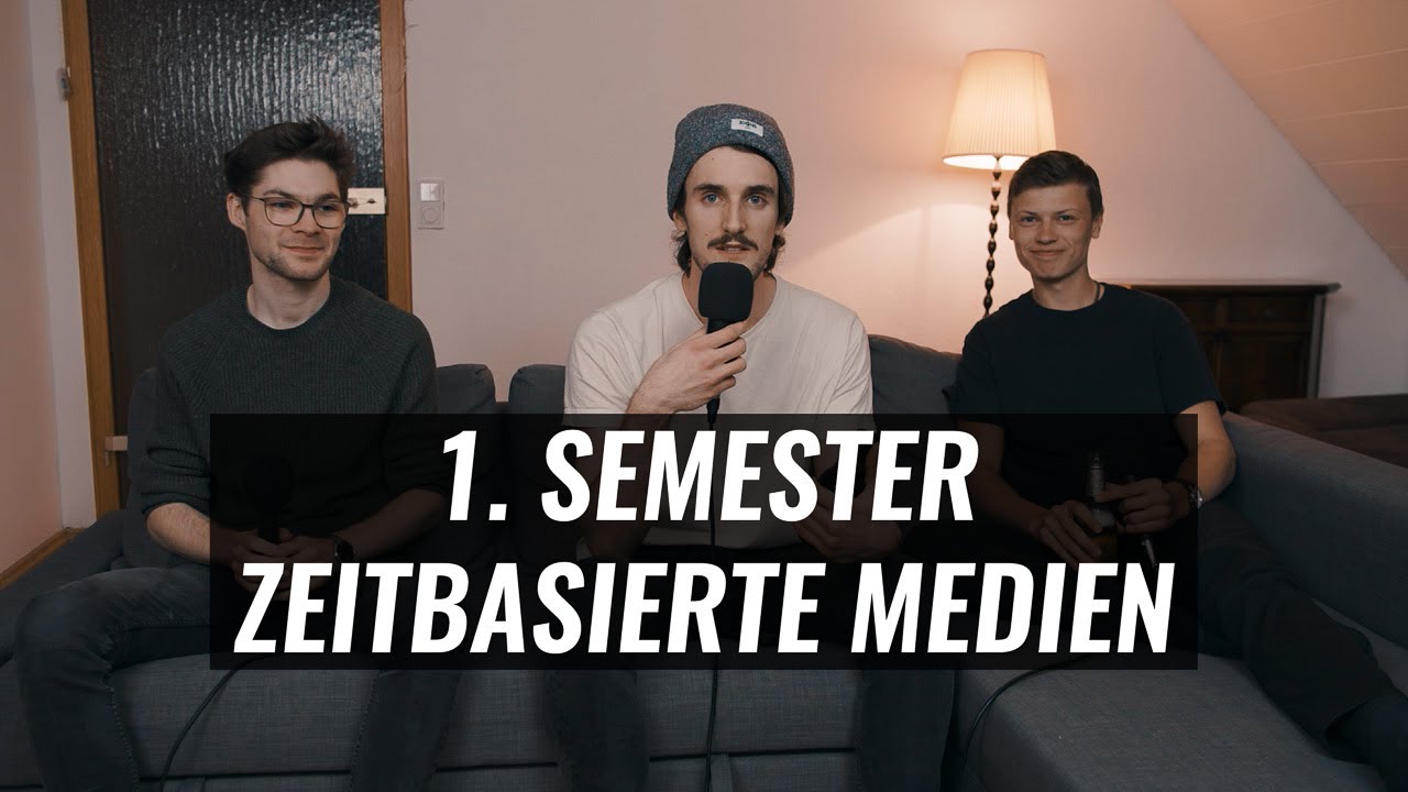 Das erwartet euch im 1. Semester! (Studium Film & Animation - Zeitbasierte Medien Hochschule Mainz)