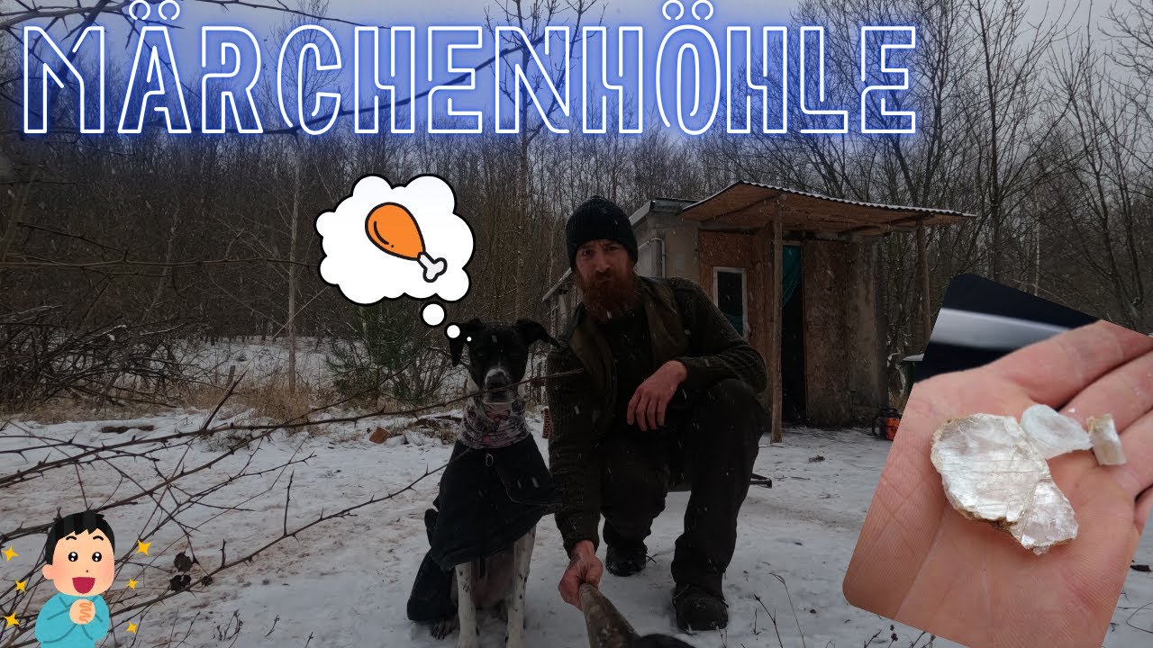 ÜBERALL KRISTALLE /Bei -3° in einer einsamen Hütte im Wald