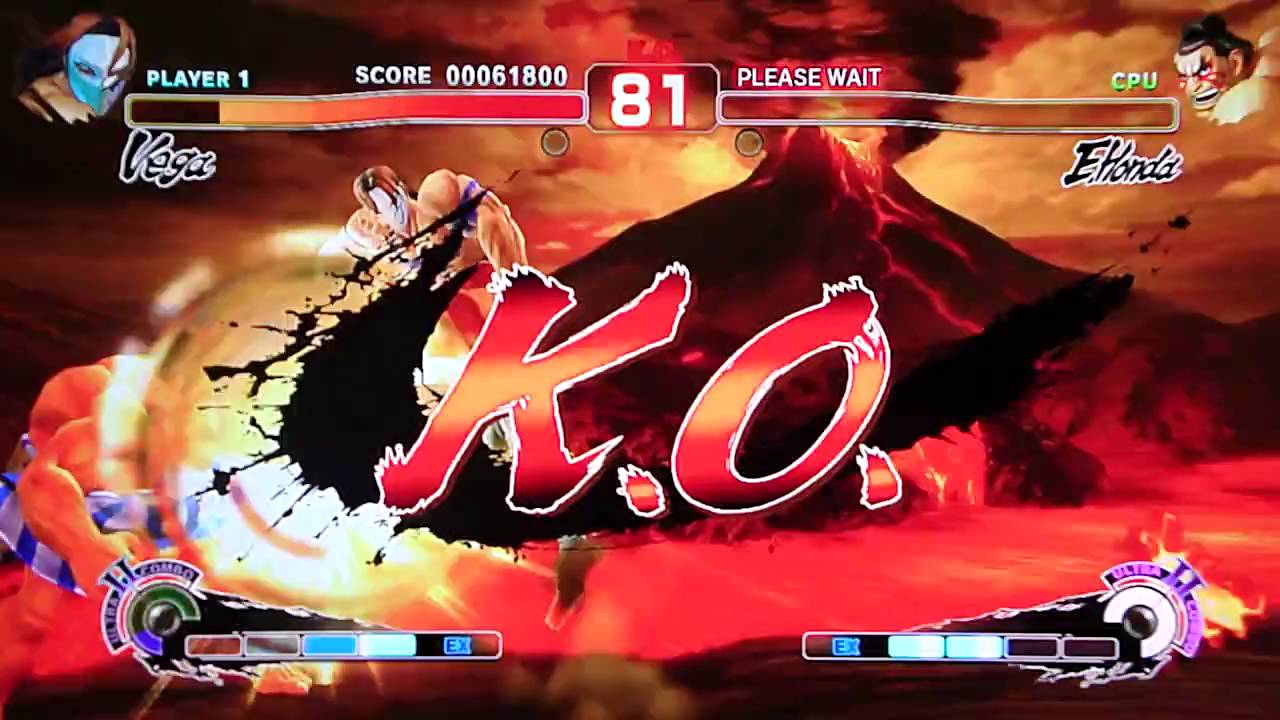 SSF4 Arcade Mode - Vega playthrough pt1
