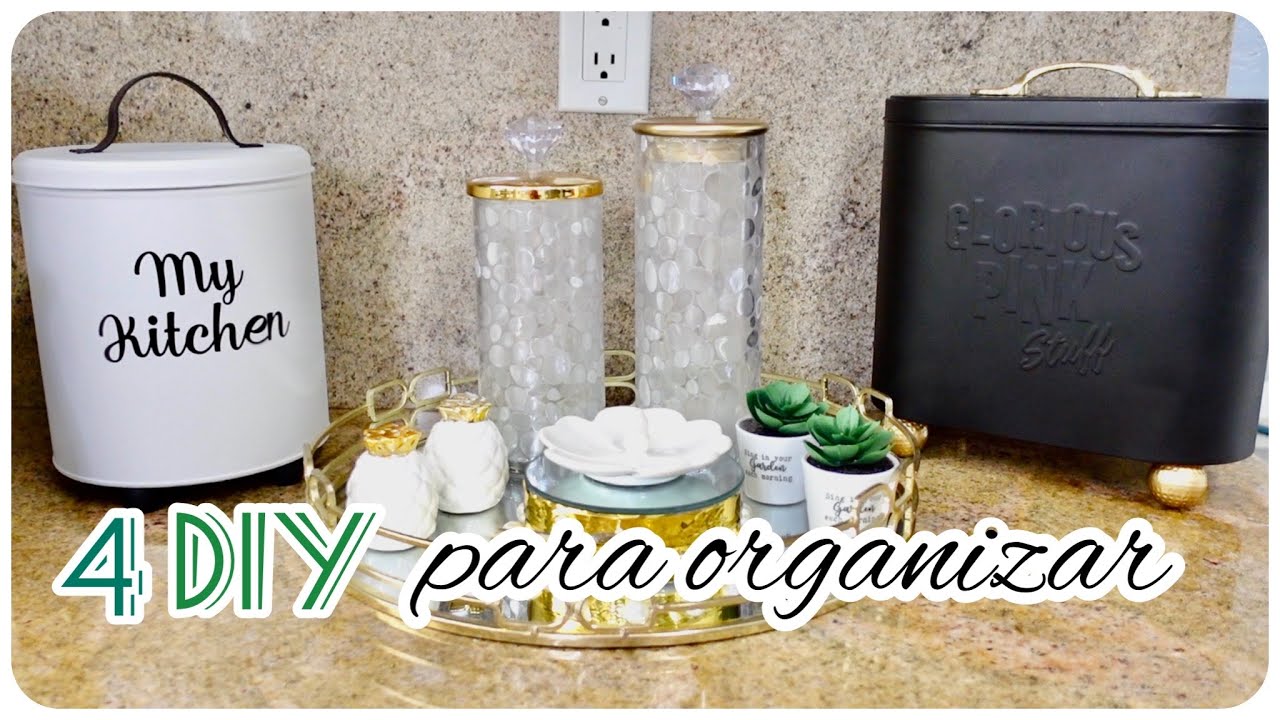 IDEAS RAPIDAS Y FACILES PARA LA COCINA 🌺 COMO DECORAR Y ORGANIZAR AL MISMO TIEMPO