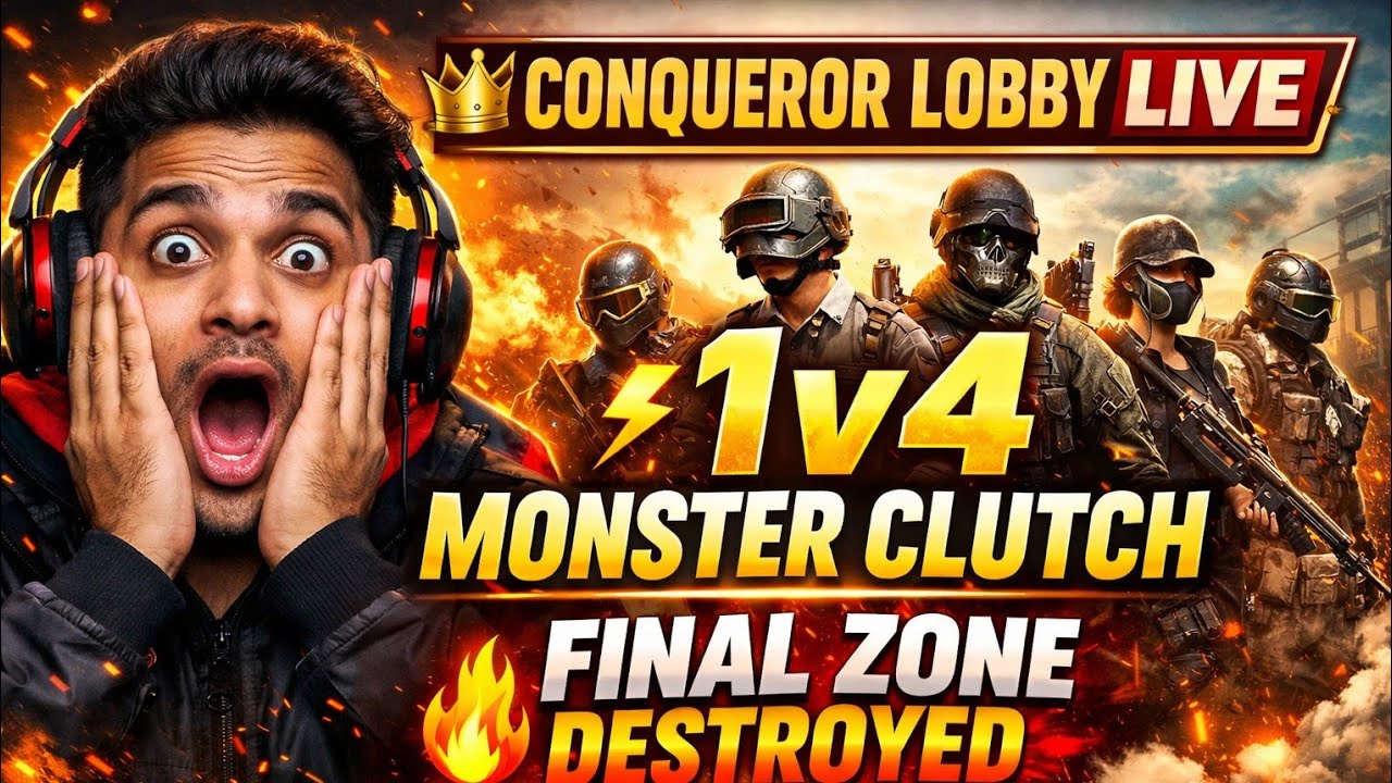 !1v4 CLUTCH 😱 | MIND BLOWING KILLS 💀 | SURESH OP BGMI GAMEPLAY 🔥