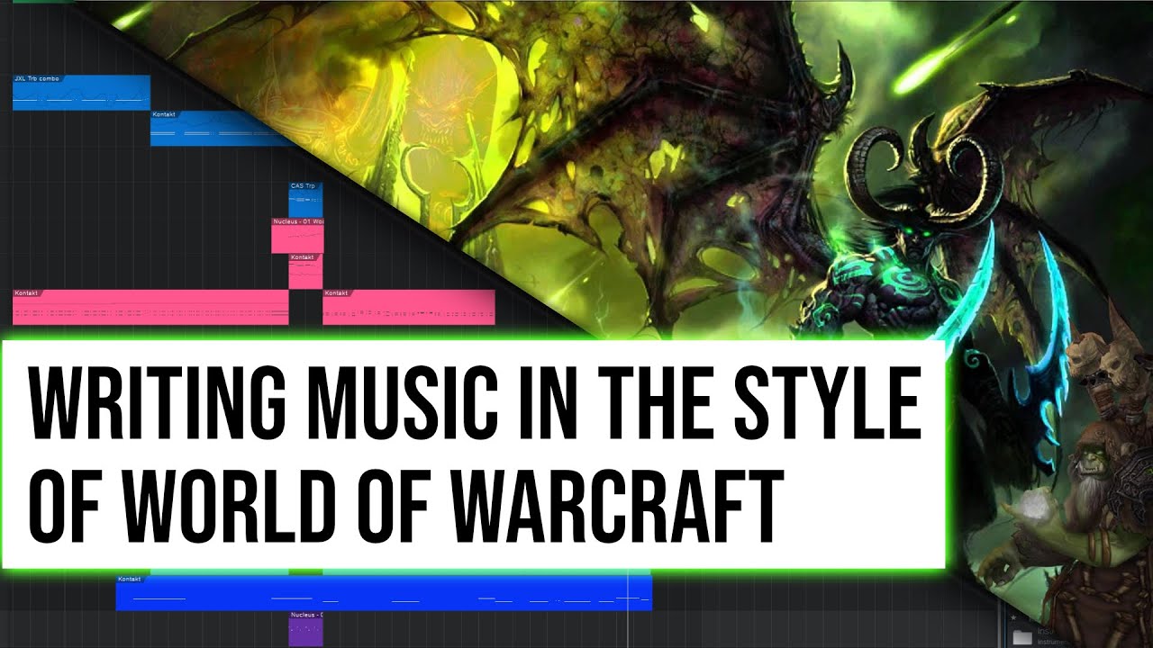 Writing music in the style of World of Warcraft | Epic fantasy video game music