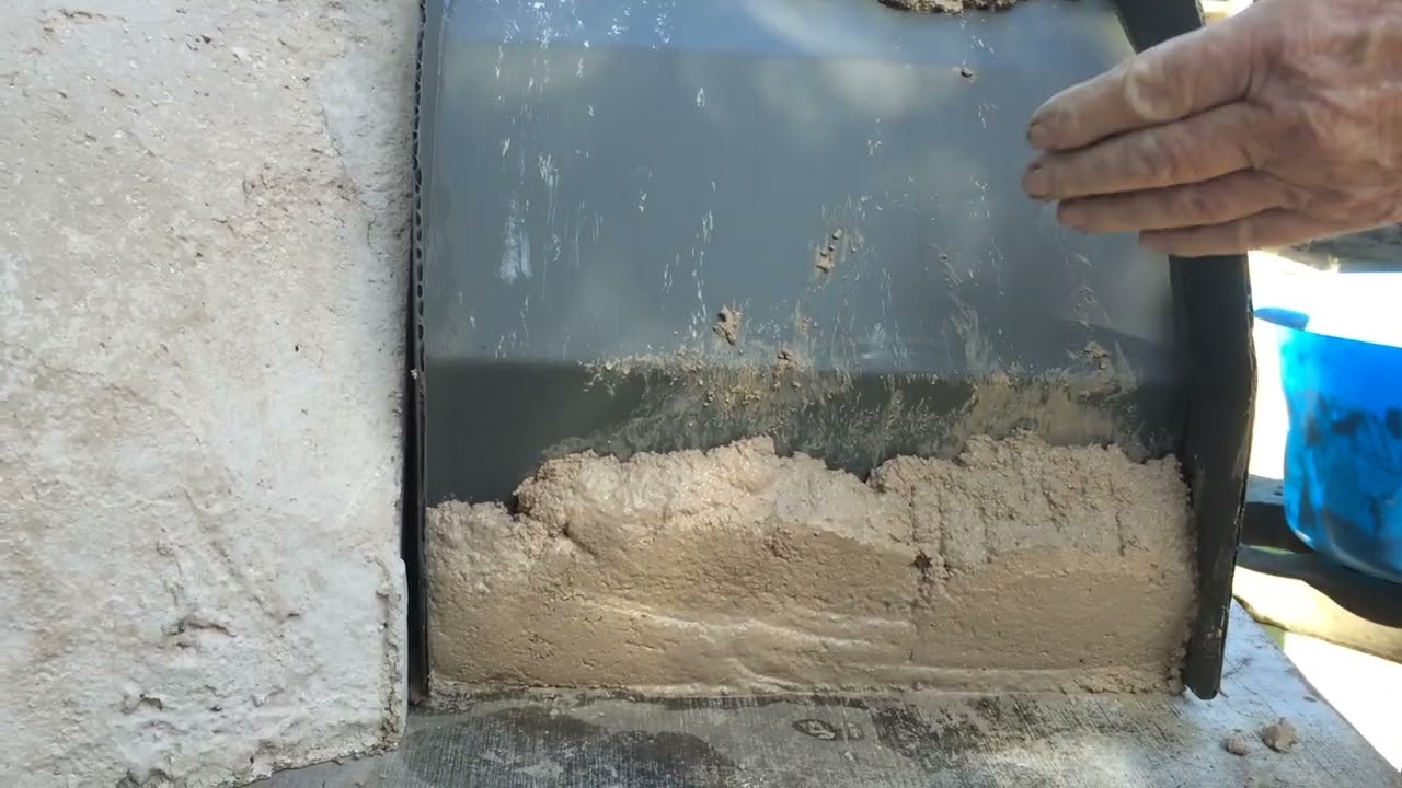 DIY Pizza Oven Build | Applying Refractory Cement to a Cardboard Mould