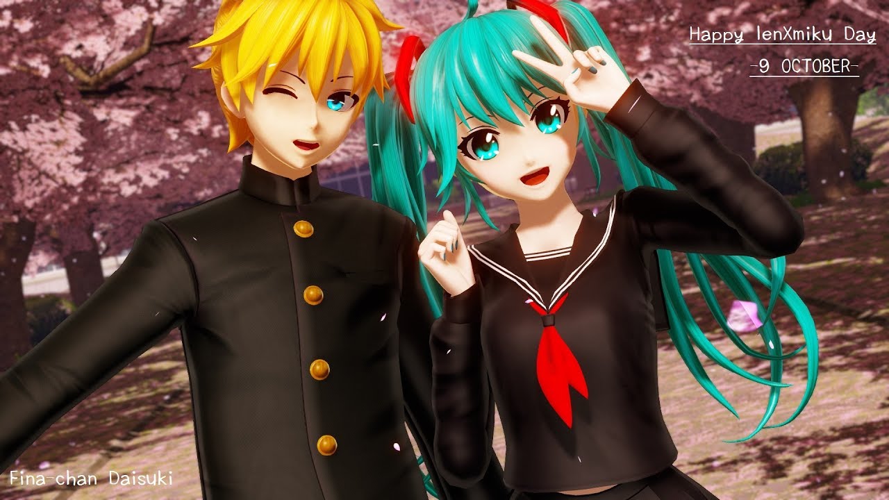 【MMD PV】ドーナツホール Donut Hole - Hatsune Miku ・Kagamine Len (English / Romaji Sub)