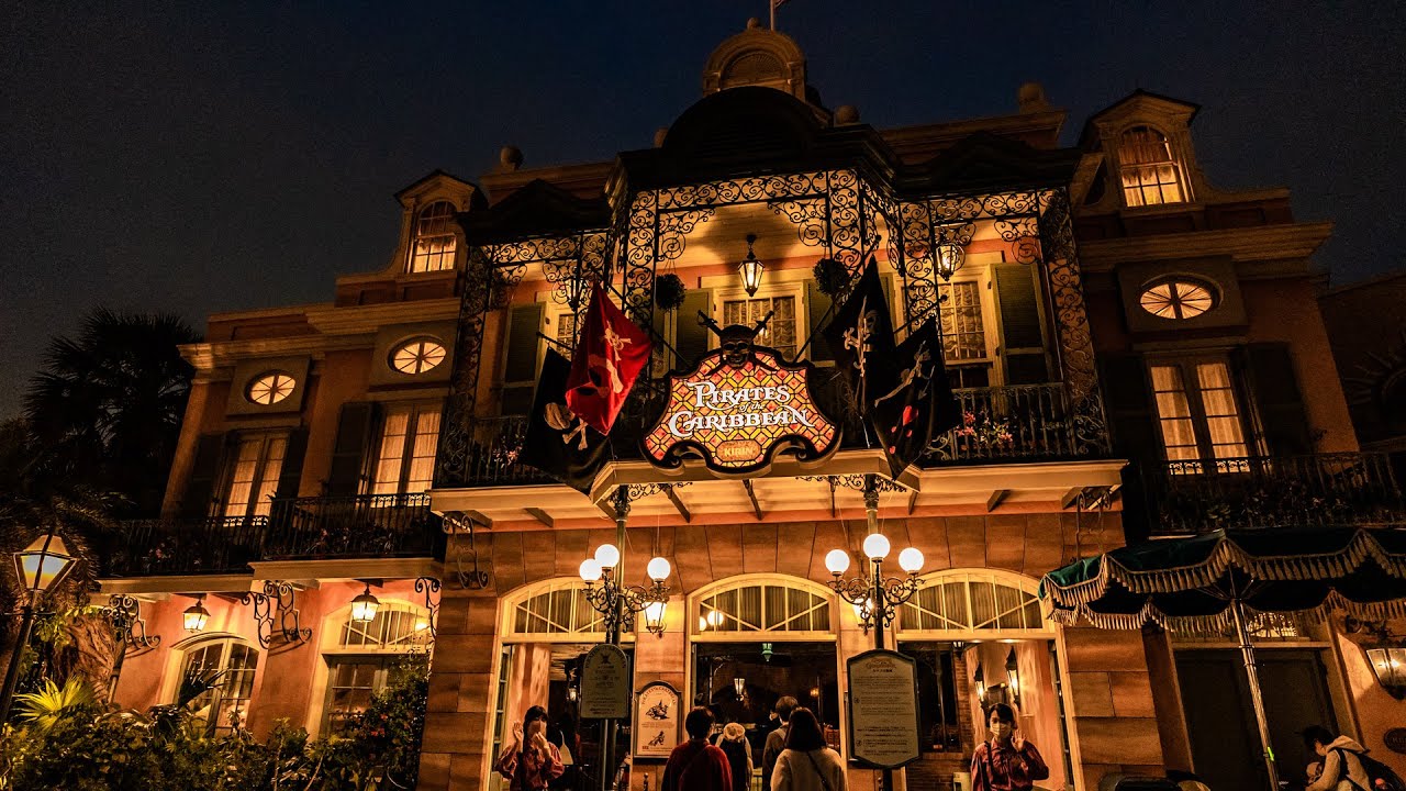 【4K高画質＆立体音響＆高感度】東京ディズニーランド「カリブの海賊 」Pirates of the Caribbean