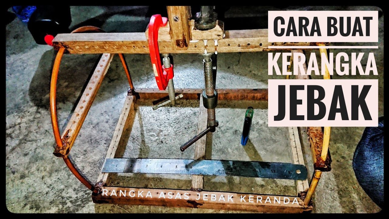 Cara Buat Rangka Jebak Keranda/Jebak Roti *Salah Satu Cara Buat Kerangka Jebak*(Bird Trap)