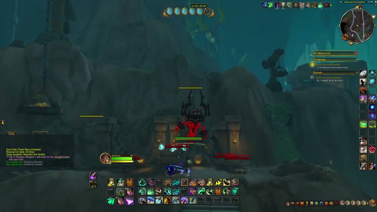 186 The War Within Campaign Lingering Shadows 09 Haywired and Hostile #warcraft #gaming #gamer #fun