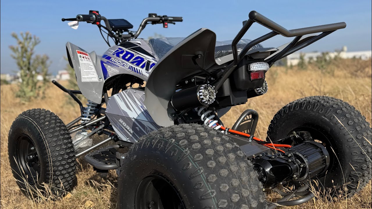 😱Nuevo Quad Electrico ROAN Dakar 1800W 72v 30ah BRUTAL!