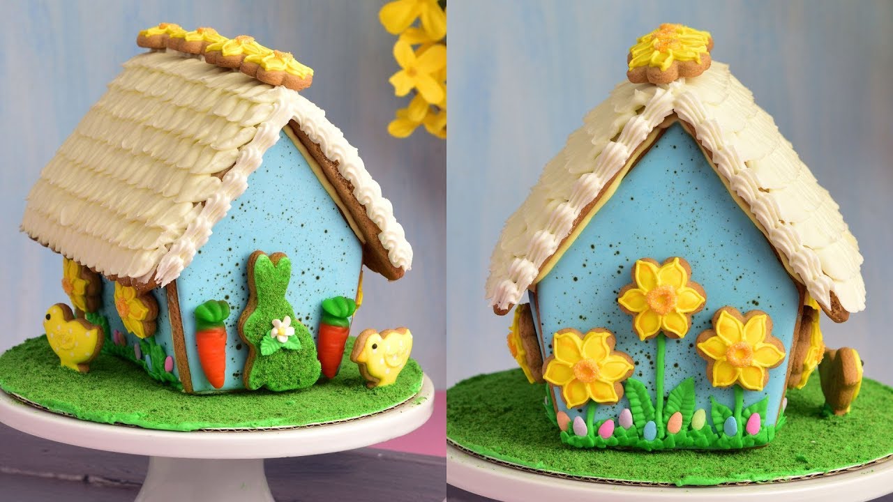EASTER GINGERBREAD HOUSE