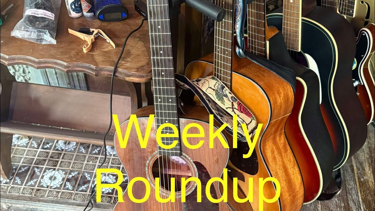 Weekly Roundup Episode 13:  adding some Hill Country and Delta Blues to the mix!