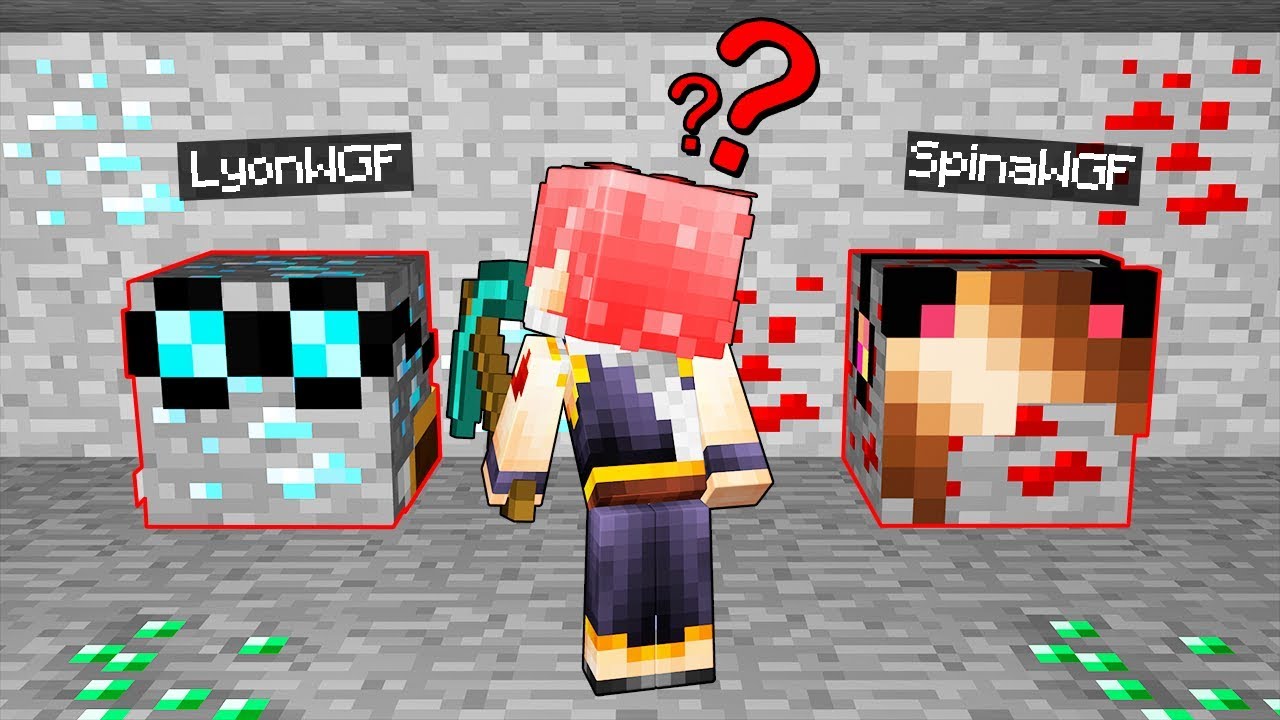 NASCONDINO CON I MINERALI DI MINECRAFT!