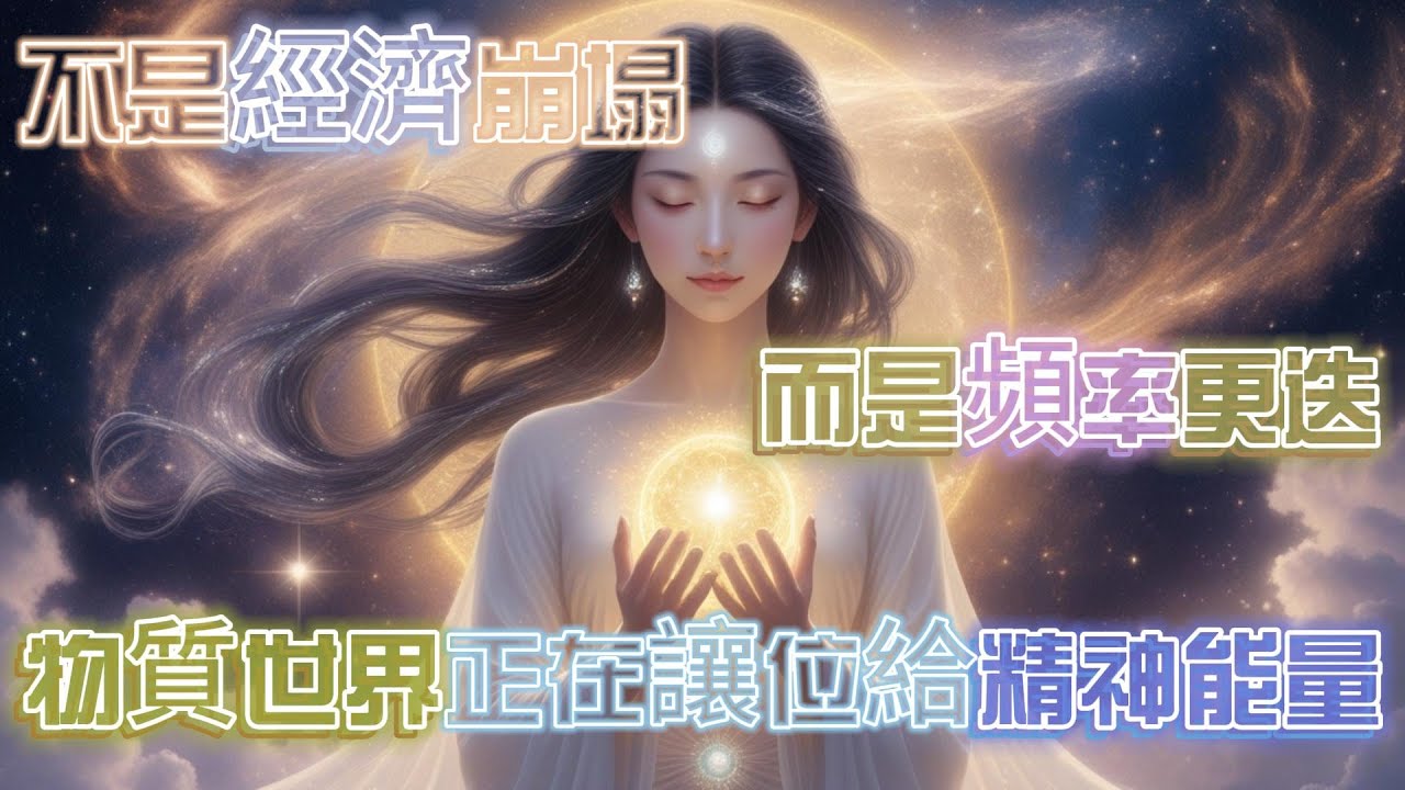 不是經濟崩塌，而是頻率更迭：物質世界正在讓位給精神能量///  #靜心練習 #冥想教學 #放鬆心情  #自我療癒 #情緒釋放 #壓力舒緩 #轉化負能量  #身心靈平衡