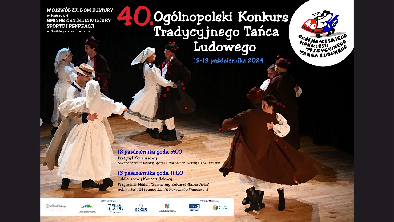 40. Ogólnopolski Konkurs Tradycyjnego Tańca Ludowego
