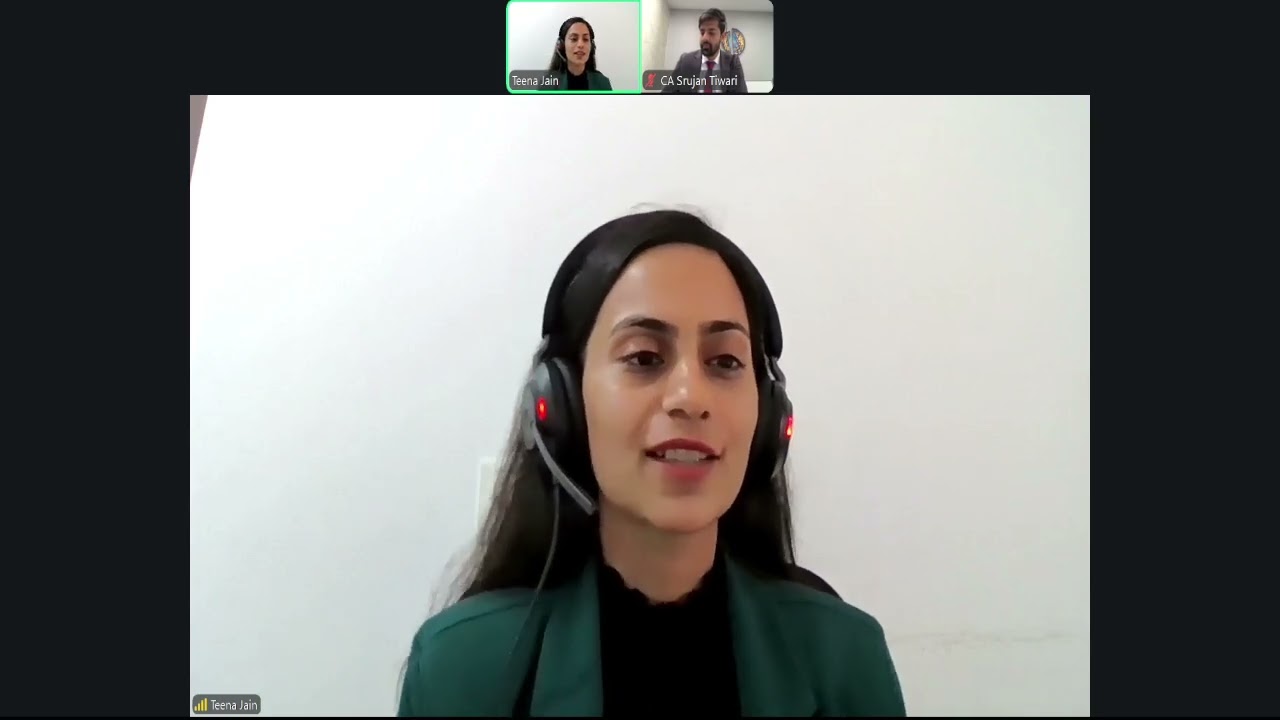 Webinar on “Power, Performance, and Balance: A CA’s Guide to Sustainable Success” - 17012026