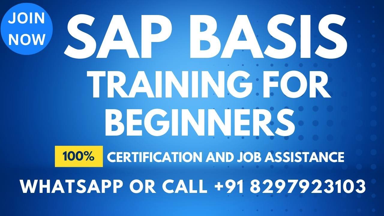 SAP Basis Training Videos 1 tutorial for beginners Call or What's App+91 8297923103