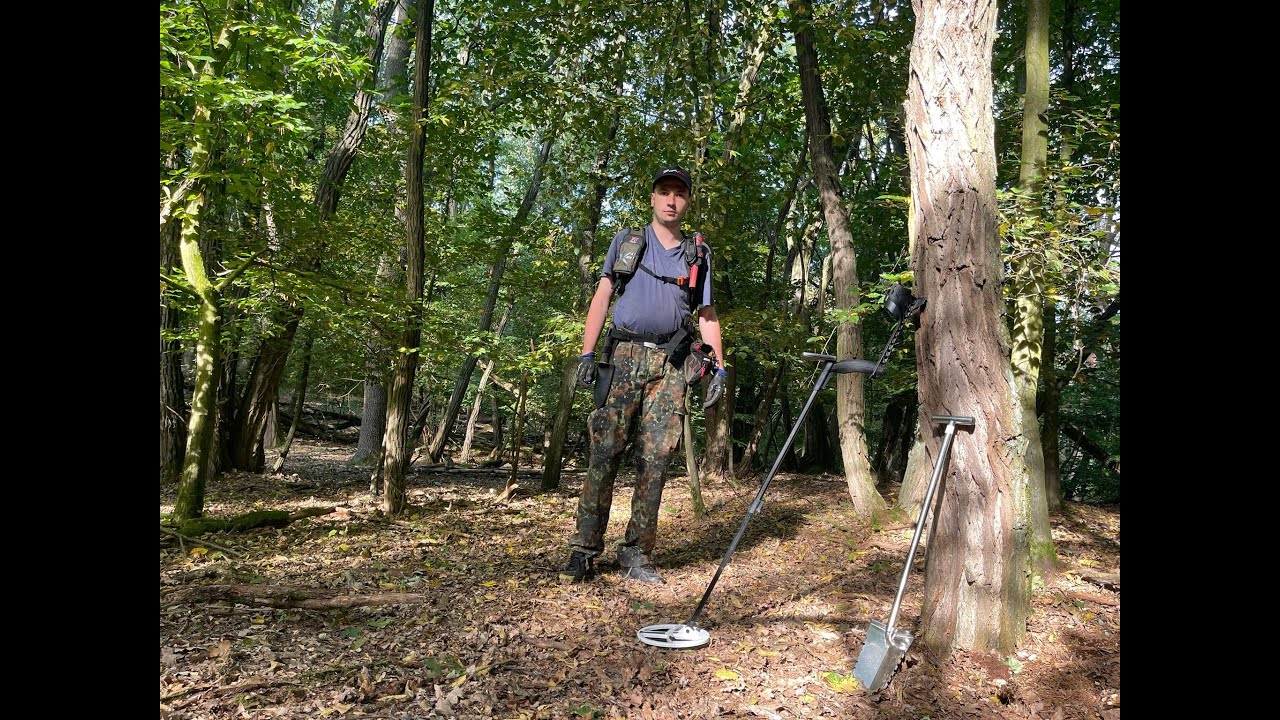 SS Wald Stellungen der Wehrmacht u. Roten Arme Sondeln mit dem XP ORX Teil 1